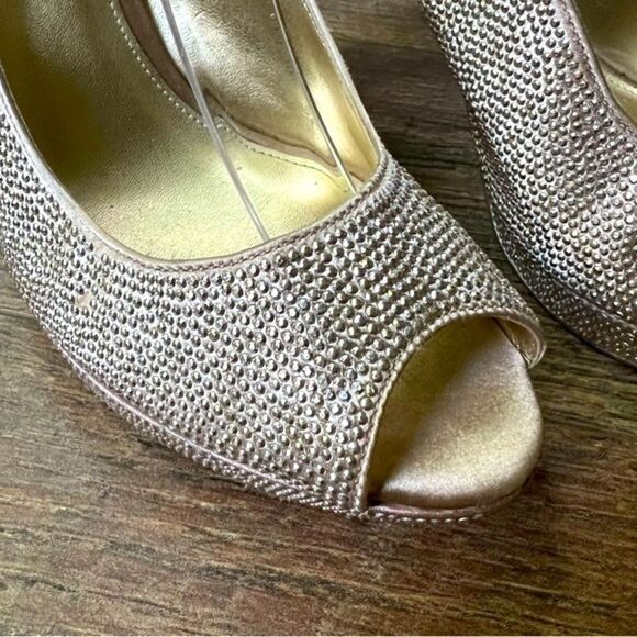 stilettos Nina New York High Heels //
Nina Gold Glitter Stilettos heels Sz 8.5 - Picture 6 of 16